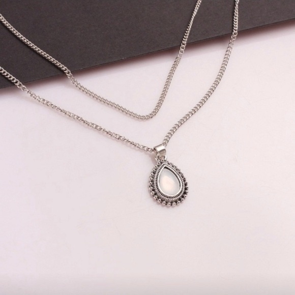 1 restock! NWT opalescent layered choker - Picture 2 of 5